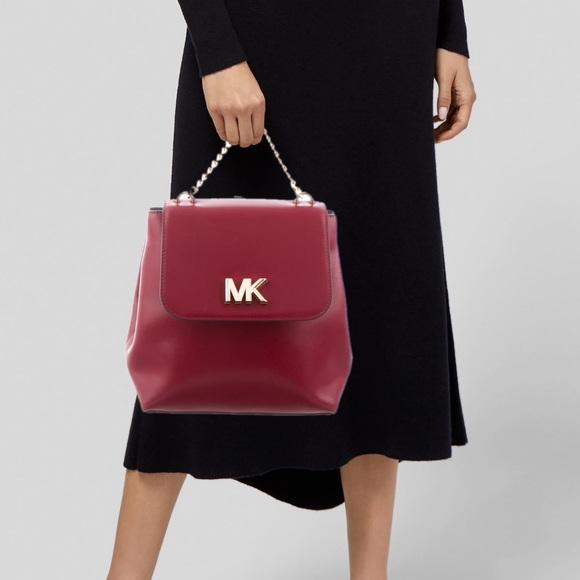 NEW MICHAEL KORS LEATHER BACKPACK/BAG - Picture 4 of 7